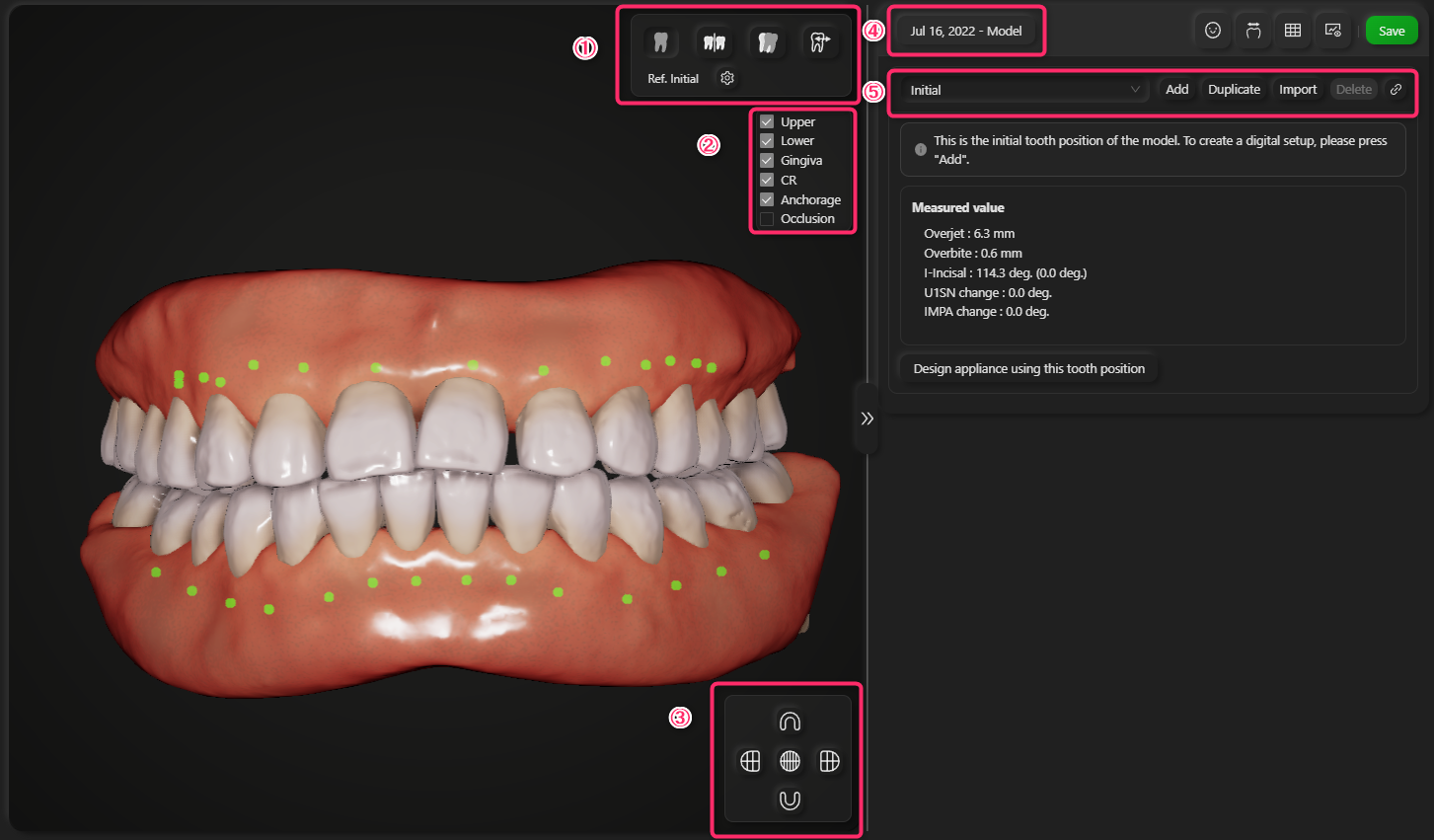 Basic view functions